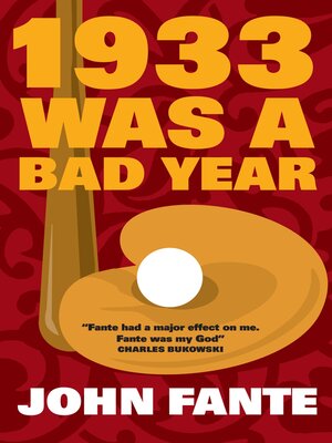 cover image of 1933 Was a Bad Year